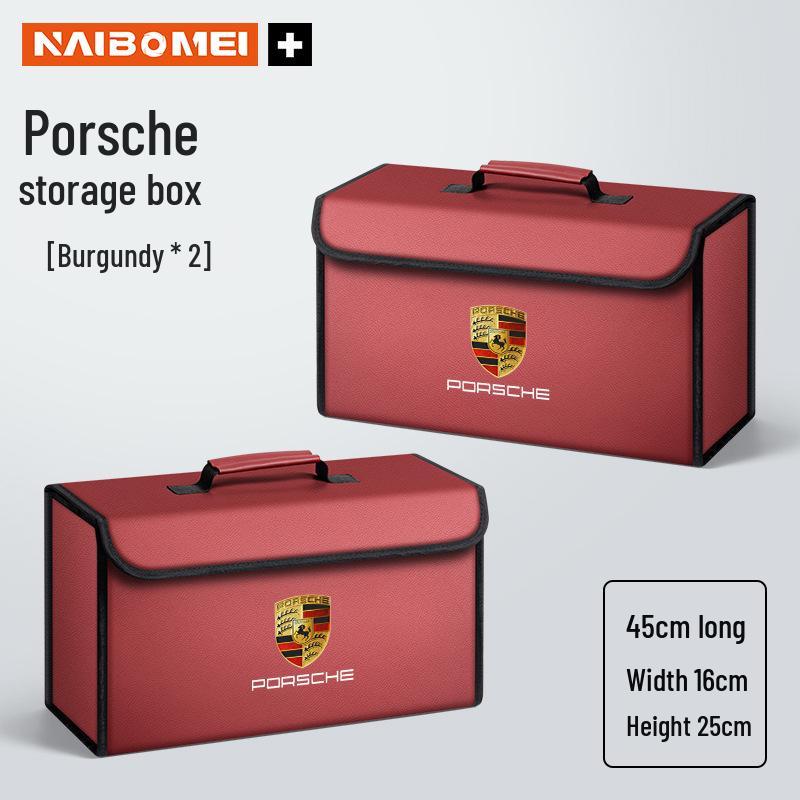Porsche Car Trunk Storage Box for Panamera, 718, Taycan, Cayenne, 911 Models