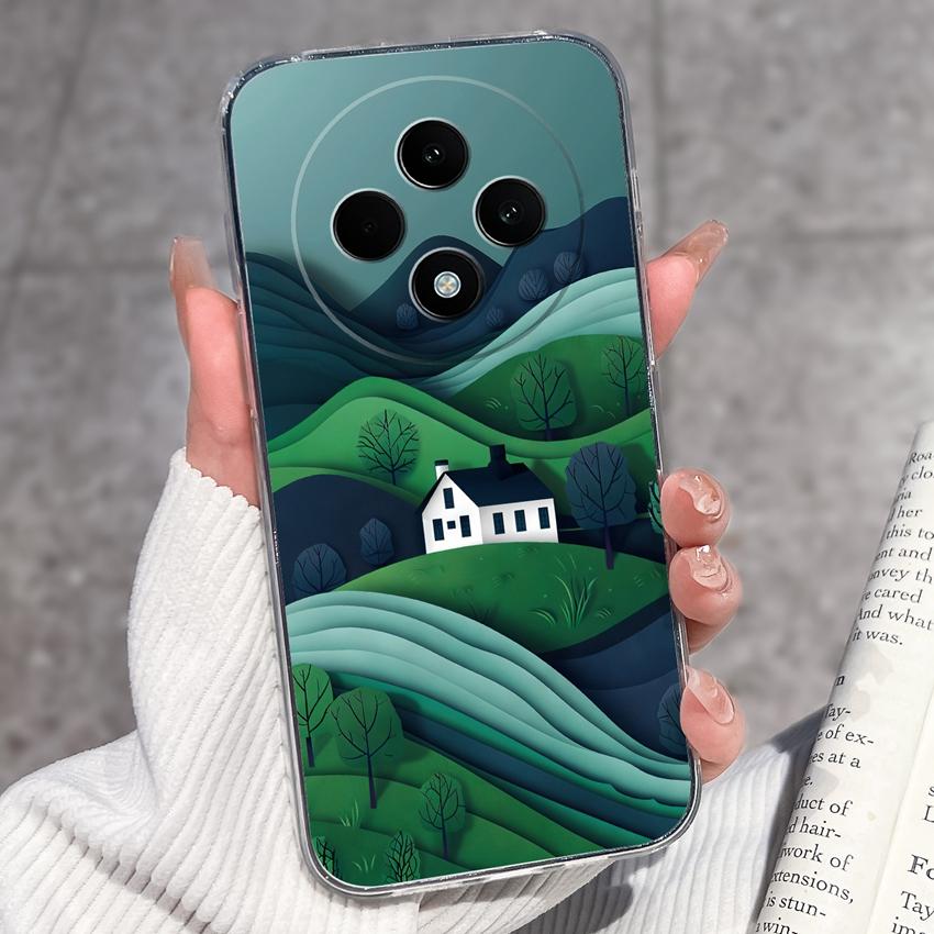 For OPPO F27 F29 F21 F19 F17 F11 Pro F15 F7X Phone Cover Cute Panda Piggy Patterns Transparent Ultra Thin TPU Premium Protection Case For OPPO Housing