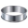 Home Baking Muffins and Tarts Rings Practical Stainless Steel Nonstick Baking Rings for Muffins Crumpet and Tarts