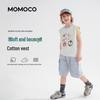 MOMOCO Boys' Fashion Summer Vest T-Shirt