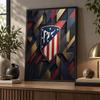 Atletico Madrid Diamond Painting Kit 5D Full Drill DIY Diamond Mosaic Wall Art Home Decor