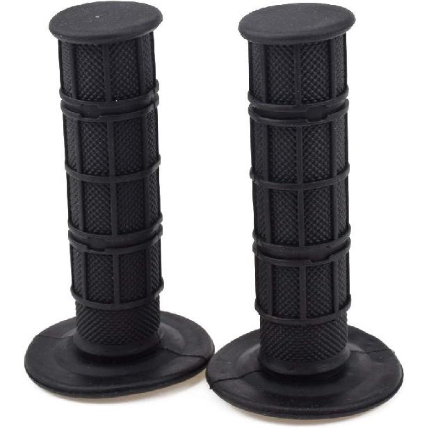 HIAORS 7/8" Motorcycle Hand Grips For CRF YZF WRF KXF KLX Pit Dirt Bike Motocross Motorcycle Offroad Dirt Bike Black