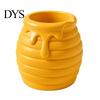 Desk Storage for Students 3D Printed Honey Jar Pen Holder, Creative Organizer Office Dressing Table Stationery, Makeup Brush Toothbrush Cute Container