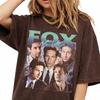 Fox Mulder Vintage Bootleg T-Shirt, The X Files Grafik-T-Shirt, David Duchovny Retro Shirt, FBI Spezialagent Geschenk, Unisex Tee