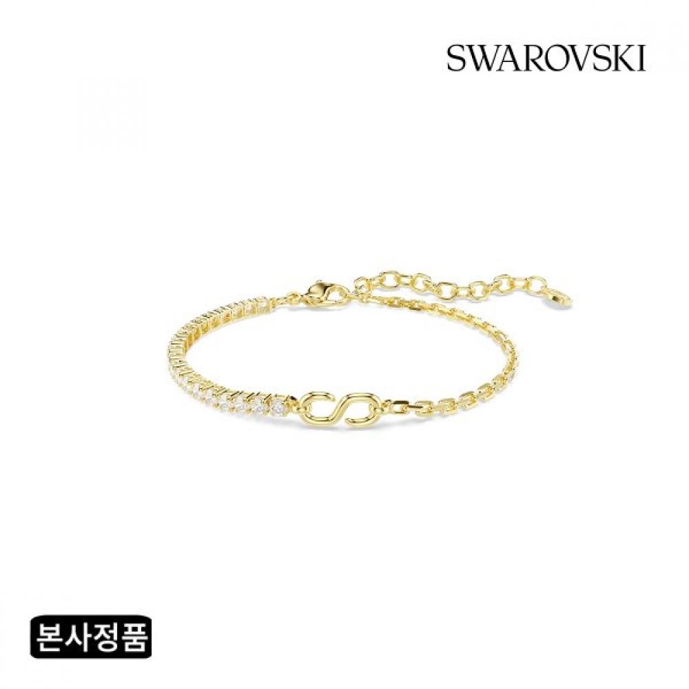 Swarovski Gold Tone Tennis Bracelet 5753925