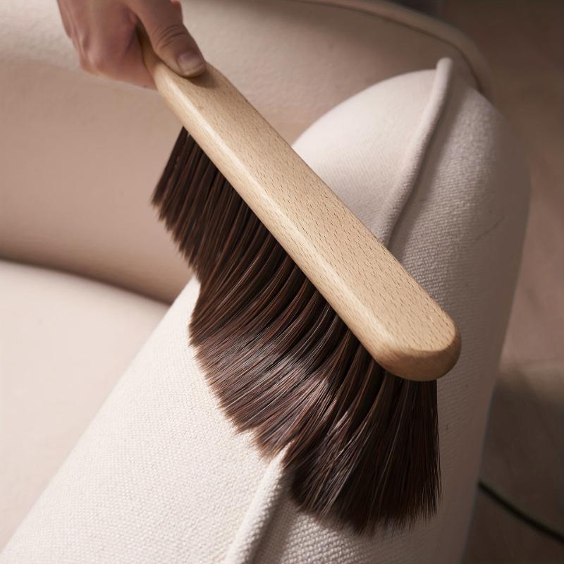 1pc, Bed Brush, Bed Sweeping Brush With Handle, Soft Bristle Brsuh, Household Bedroom Dust Removal Brush, Dusting Brush For Bed, Sofa
