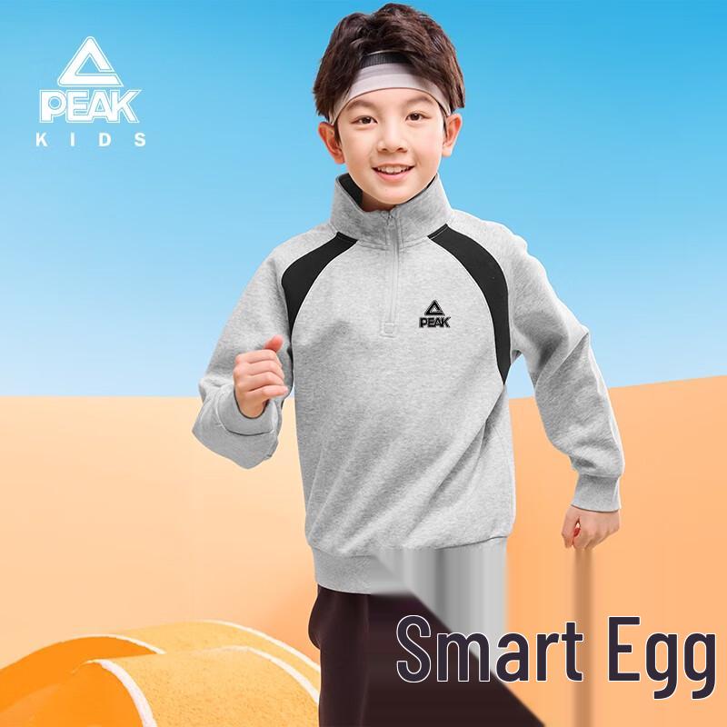 Peak Kids' Half-Zip Color Block Sweatshirt