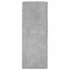 Wall Cabinets 2 pcs Concrete Grey 69.5 x 34 x 90 cm