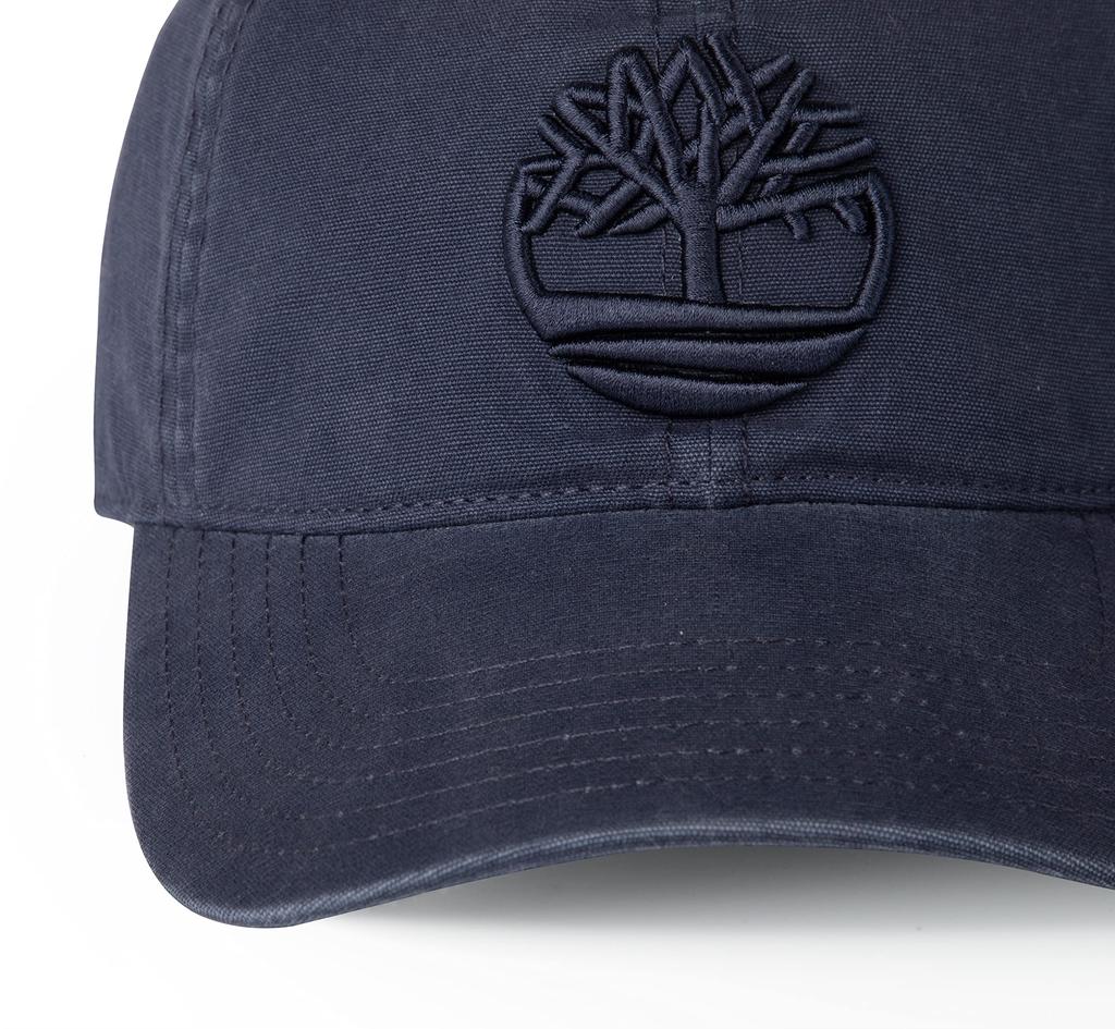 Timberland Cotton Canvas Baseball One Size Men's Cap, Peacoat,