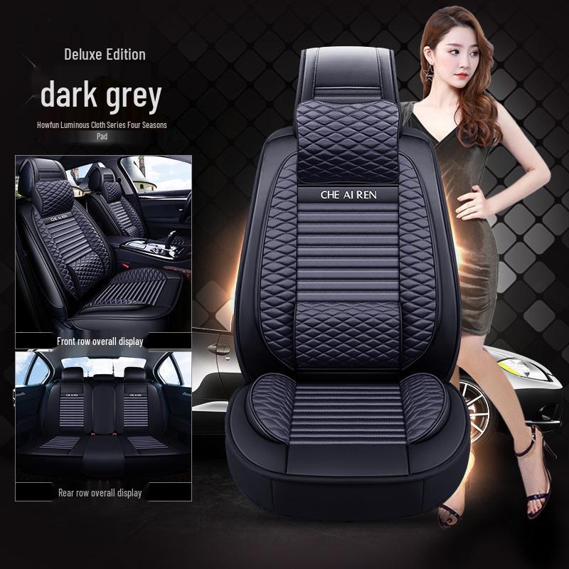 Haofeng Car Seat Cushion - All-Season Bright Cloth Seat Covers & Accessories