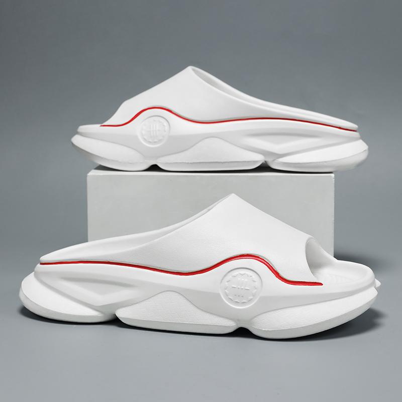 Slippers for Men Men's Sandals Beach Shoes for Men Soft and Comfortable Wear-resistant Indoor and Outdoor Non-Slip Thick Bottom