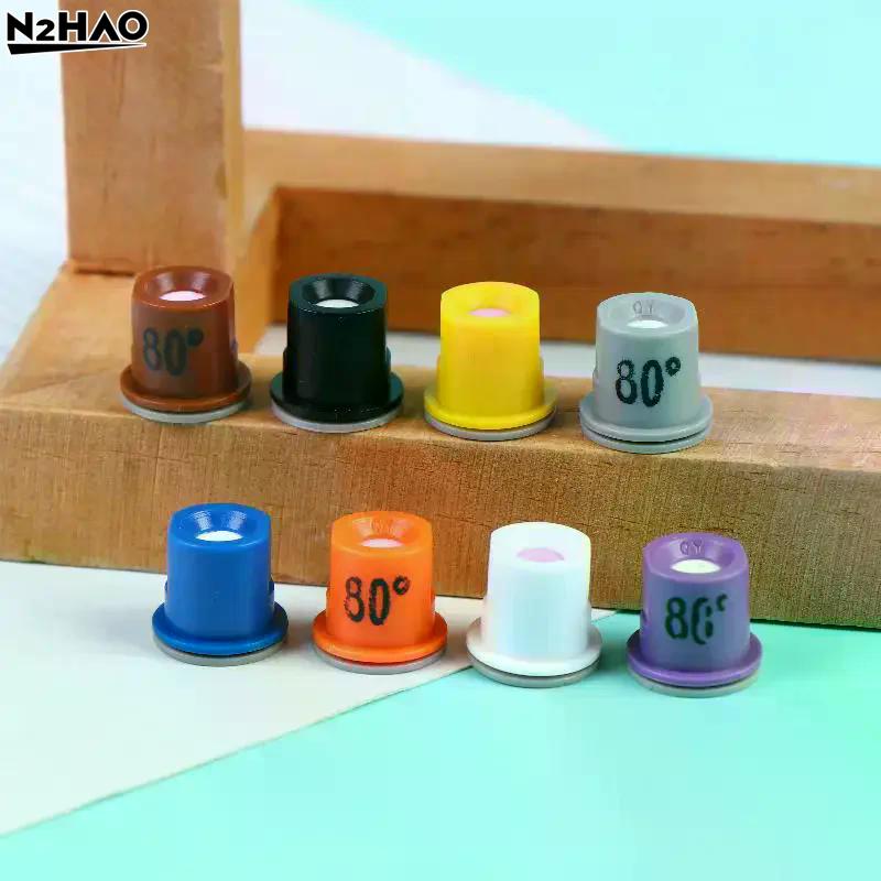 Ceramic Core 80 Degree Agricultural Sprayer Nozzle Ceramic Core Anti-drip Ceramic Hollow Cone Nozzle High Pressure Mist Nozzle