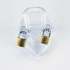 Silicone Alternative Toys Male Chastity Device Men's Cage Penis Ring With Padlock Adult Sex Toys Game 2 Cock Ring Chastity