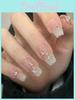 Stylish Pure Desire Nail Wraps With Sparkling Rhinestones For Trendy Looks