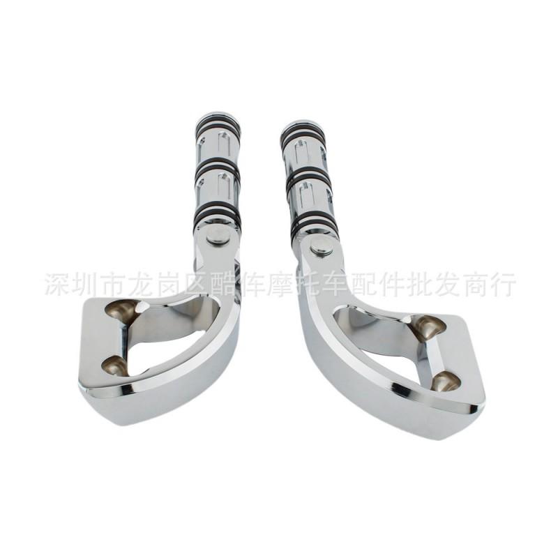 Rear Passenger Footrest Bracket Harley-Davidson Touring Models 1993-2024 Chrome Or Black Finish