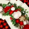 Buffalo Check Christmas Table Runner Seasonal Winter Christmas Xmas Waterproof Reusable Holiday Farmhouse Style Table Decoration