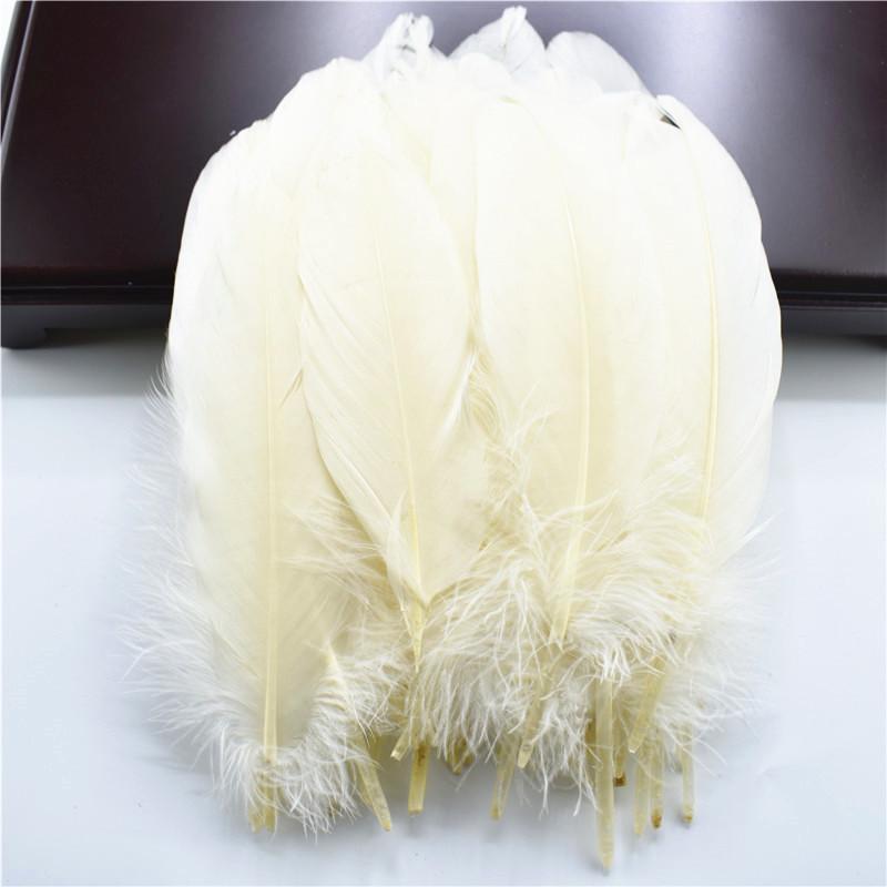 Harte Stange Natürliche Gänsefedern Für Basteln Federn 6-8 Zoll/15-20 cm Schmuck Ente Fasan Feder Hochzeit Heimdekoration