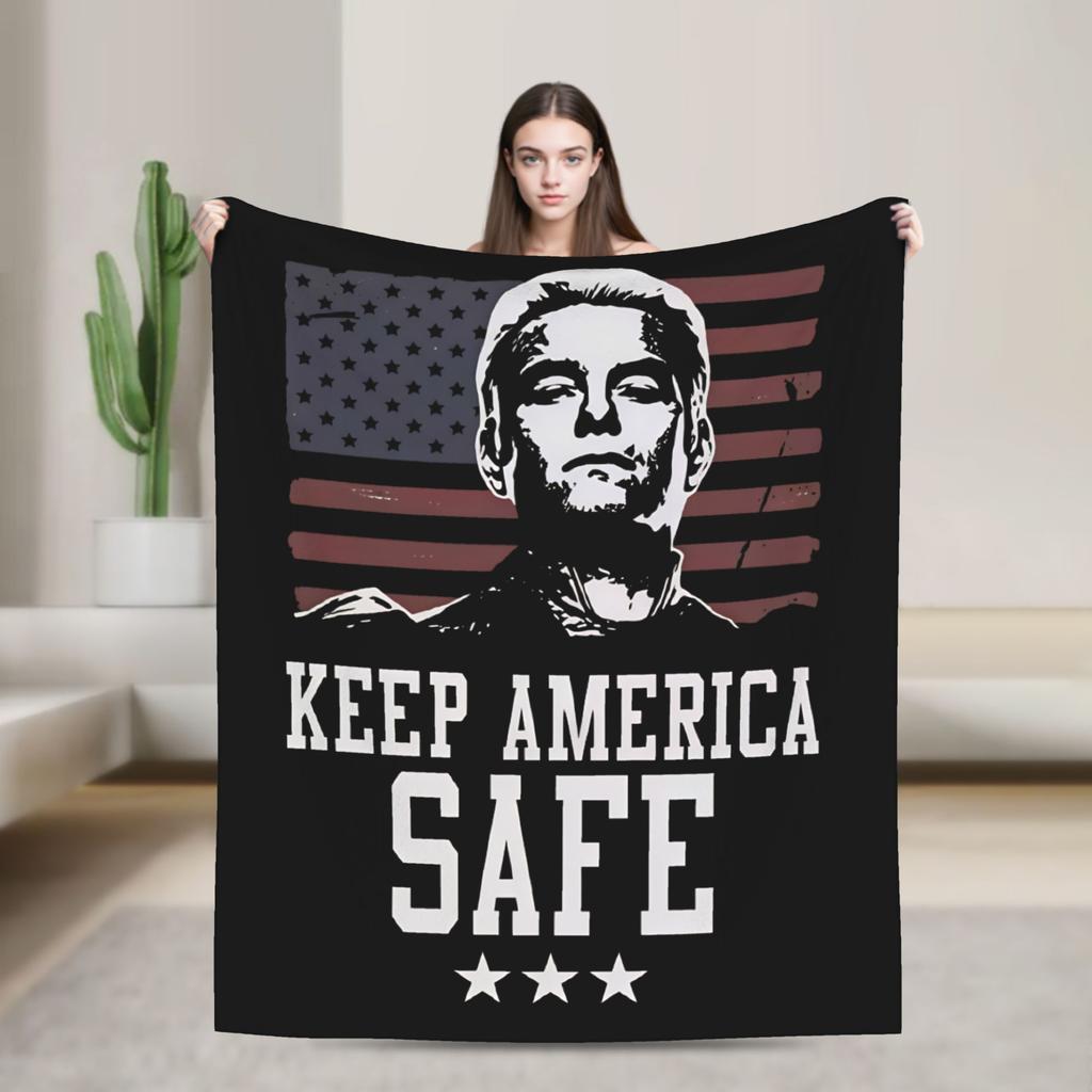 The Boys Tv Show The Seven Homelander Blanket Super Soft Plush Throw Blanket For Child Bedroom Flannel Bedspread Bed Cover