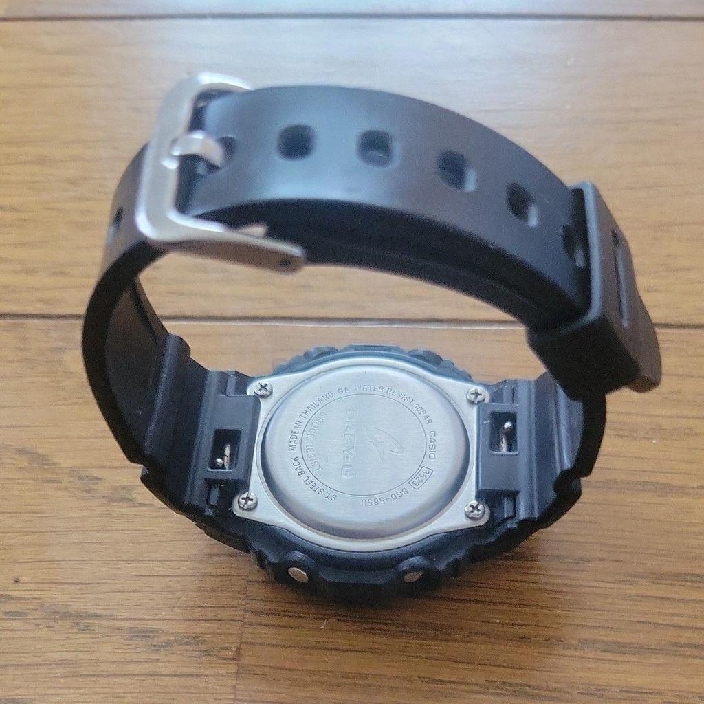 Used CASIO BABY-G BGD-565U Digital Watch Black