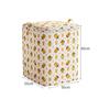 Foldable Quilt Storage Bag Dust-Proof Large Capacity Clothes Storage Bins Handle Wardrobe Sorting Storage Bucket