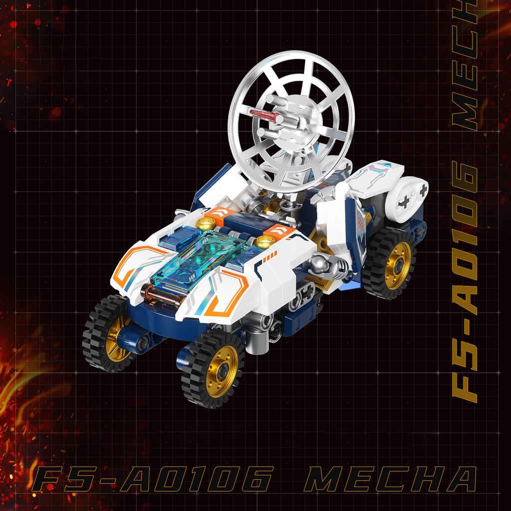 Jaki Aerospace Transforming Mecha Building Blocks Set Robot Model Assembly Toy Desktop Creative Ornament Boy'S Birthday Gift