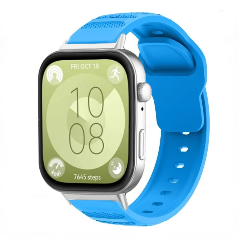 Silicone Strap For Huawei Watch Fit 3 Smartwatch Soft Breathable Bracelet Wristband for Huawei Watch Fit 3 Replacement Correa