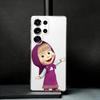 Masha And The Bear Phone Case For Samsung S25,S24,S21,S22,S23,S30,Ultra,S20,Plus,Fe,Note,10,9,5G Transparent Cover