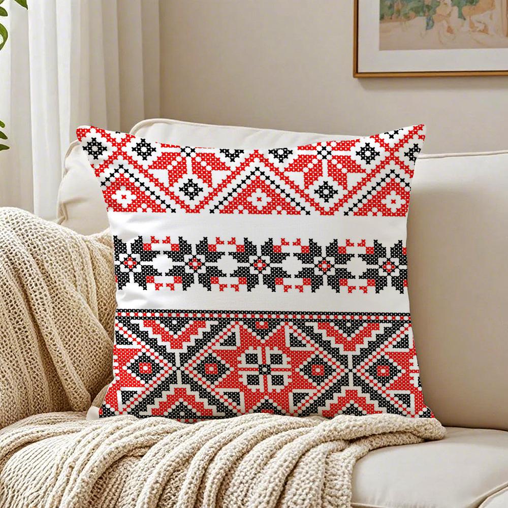 Russian Doll Pattern Cushion Cover Pillowcase Antidustmite living Room Sofa Decor Cushion Room