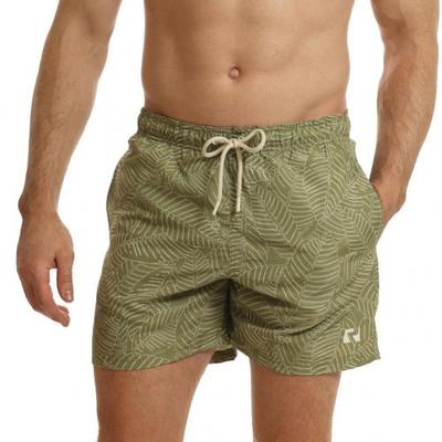 RIPT Essentials Badeshorts für Herren mit Blättermuster