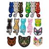 Boutique Sequins Embroidery Three Cats Cute Pet Animals Computer Embroidery Cartoon Embroidery Cloth Sticker Adhesive Patch Cloth Chapter Boy