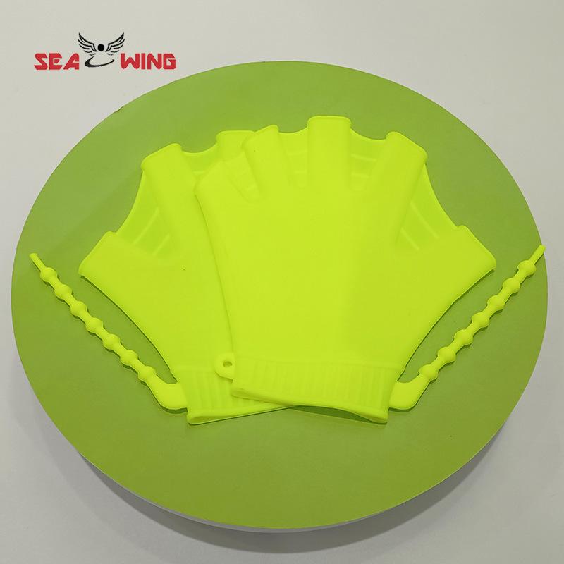 Silicone Swimming Paddles for Adults & Kids – Duck Feet/Frog Hand Design for Diving & Water Sports