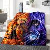 Naruto Blanket Soft Cozy Perfect for Bedding Picnics Bed for All Seasons Modern Birthday Christmas Gift Blanket