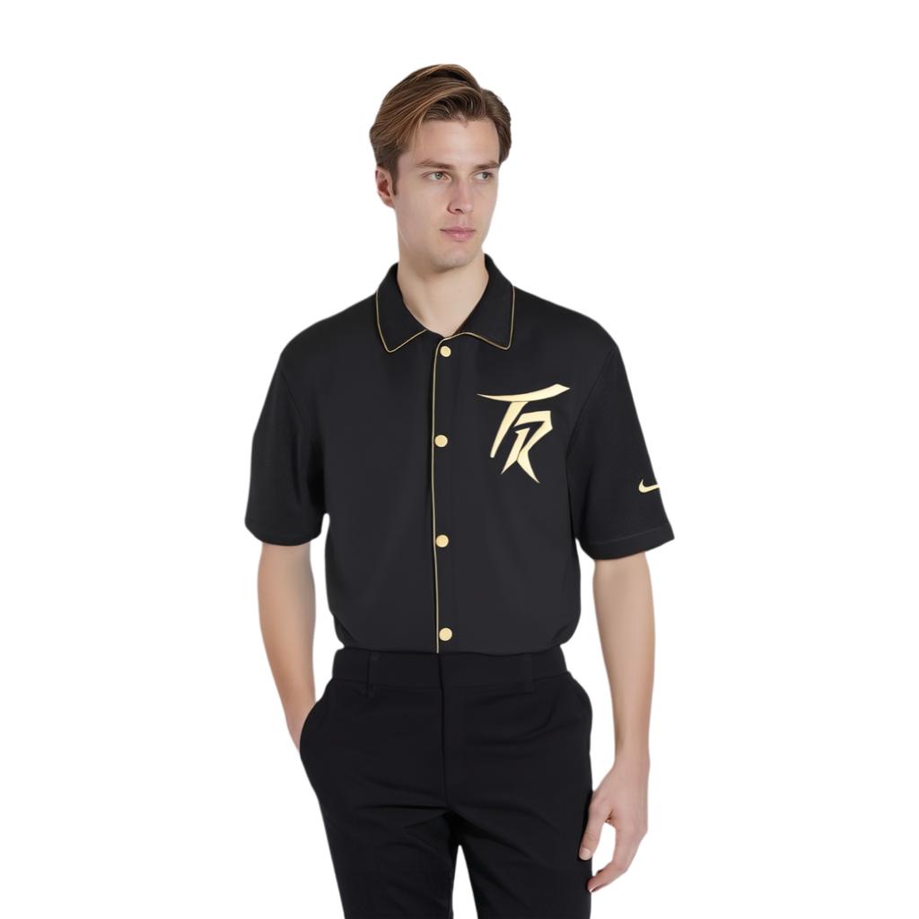 Nike NBA Toronto Raptors Tričko Černé/Hnědé Pánské Streetwear DB2472-010