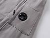 CP COMPANY Herren Stretch-Baumwolle Goggle Hoodie Strickjacke Jacke