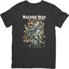 Machine Head Music Unisex Fit for Men & Women Quality Cotton T-Shirt Black