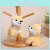 Cute Shiba Inu Plush Doll Keyring With Short Plush Material For Kids