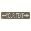 Retro Metal Tin Sign Custom Text Wall Art Vintage Home Bar Garage Decor