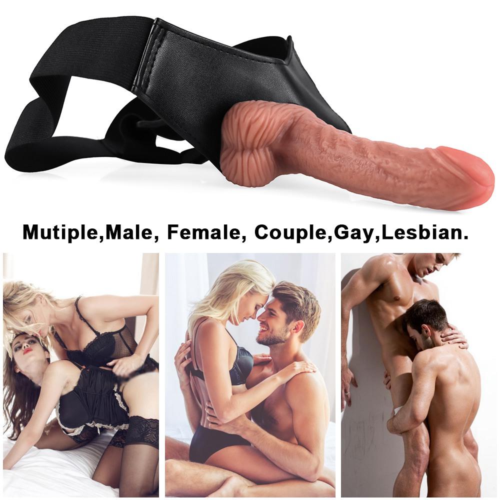 Strap On Dildo MoDi Realistic Soft Silicone Penis Strapon Pants Sex Toys for Woman Lesbian Couples