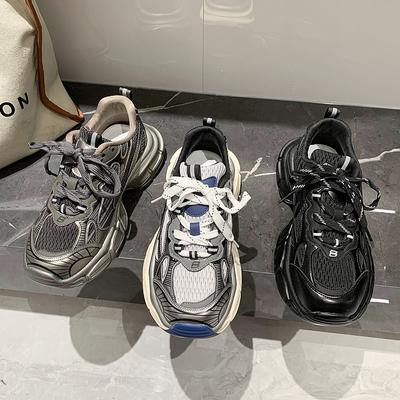 Fashion Spring Fall Couple Paris Pops Shoes Women Ins Tide Niche Casual Sports Running Shoes Women