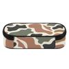 Pencil Case Large Storage Space 300D Polyester Easy Open Zipper with Main Compartment Mesh Pocket and Pen Slots for Students