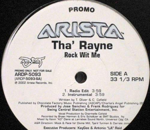 

12inch Record THA RAYNE - Rock Wit Me ARDP5093 Arista 2002 US Rap & Hip-Hop/R&B Used