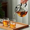 Shijin Heat-Resistant Glass Tea Pot with Infuser