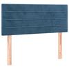 VidaXL Tête de Lit Meuble de Chambre à Coucher Accessoire de Lit Simple Tête de Cadre de Lit Intérieur Bleu Foncé 346142