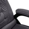 Office Chair Dark Grey Velvet