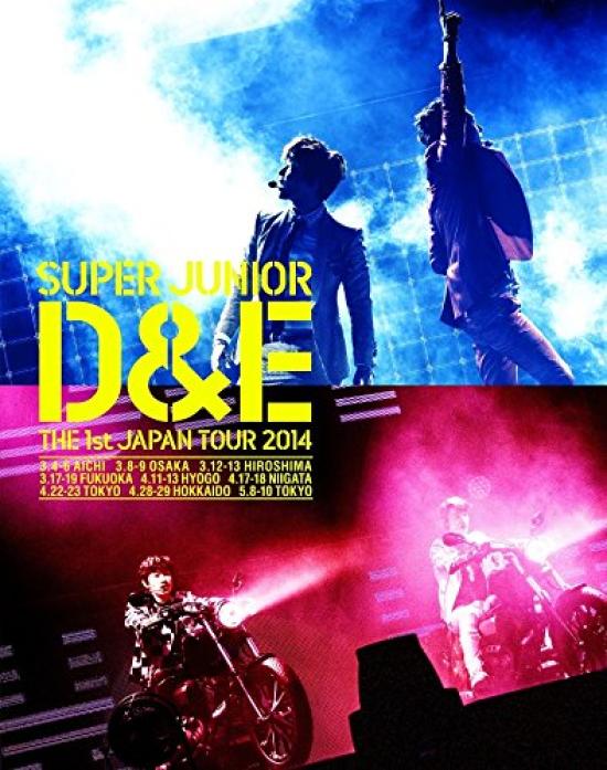 

SUPER JUNIOR THE 1st JAPAN TOUR 2014 Press Limited D&E (First Edition) (2 Blu-ray Discs)