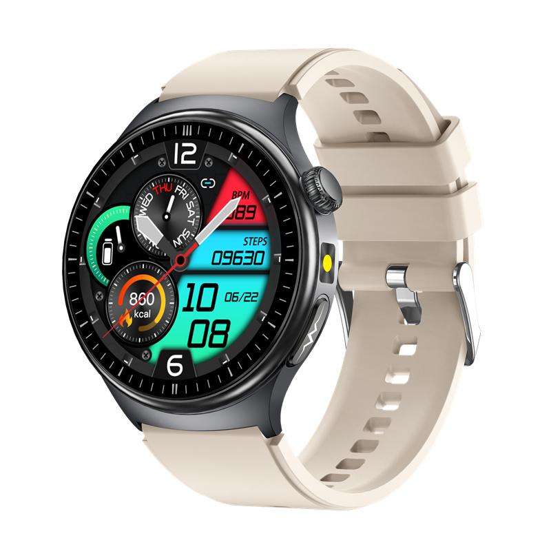 Men TK27 Smart Watch AMOLED ECG Health Monitoring Outdoors Flashlight Bluetooth Calling Sports Fitness Tracker Smartwatch