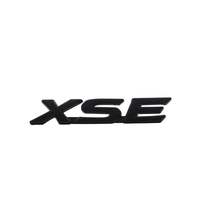 

3D Стайлинг автомобиля XSE для крыла автомобиля, багажника, наклейка-эмблема, значок black