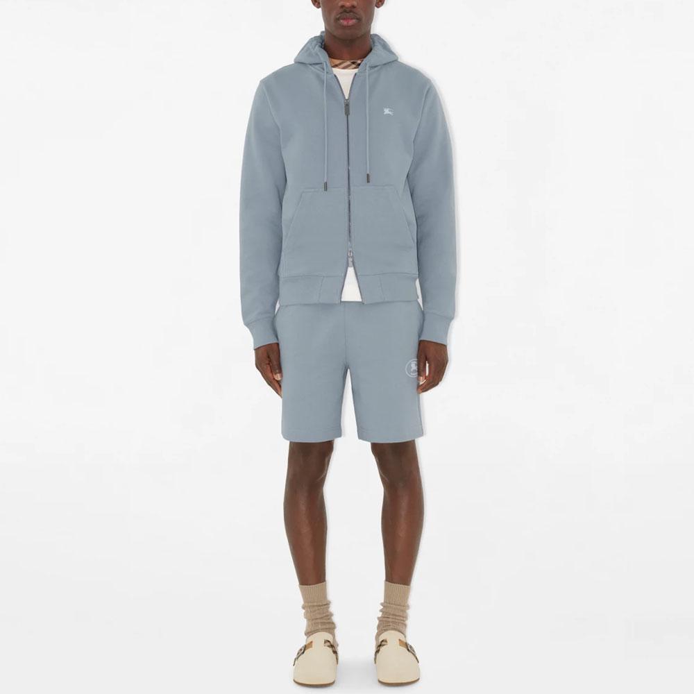 Burberry Knight Stamp Cotton Zip-up Hoodie 81104941