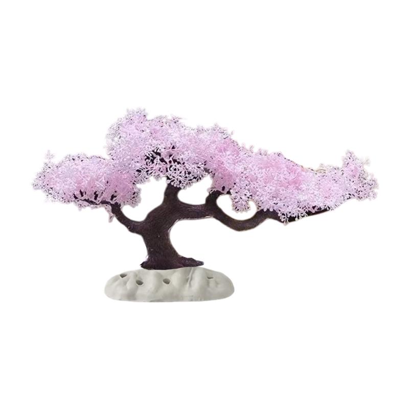 Artificial Water Plant Pine Tree For Aquarium Decoration Underwater Landscape Easy Maintenances Fishtanks Ornament