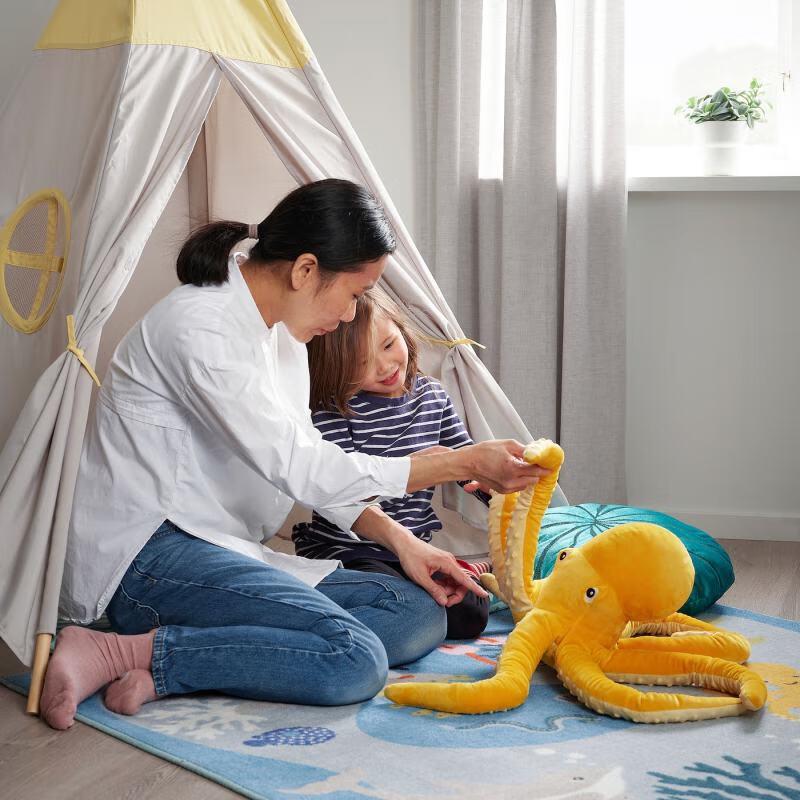 IKEA BLAVINGAD Octopus Plush Toy